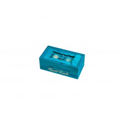 Hlavolam Greek Secret Box  Blue Philos