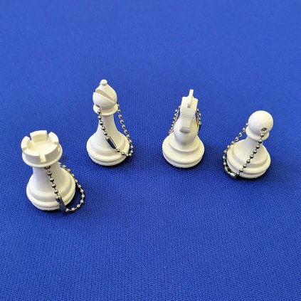 Přívěsek na klíče - šachová figura ECO verze