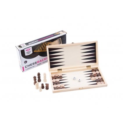 Šachy a Backgammon  set
