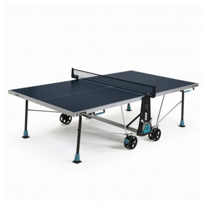 Stůl na stolní tenis CORNILLEAU 300 X CROSSOVER Outdoor, modrý