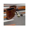 Backgammon Piping Brown 46x30 cm