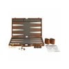 Backgammon Piping Brown 46x30 cm