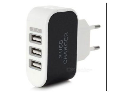 3 usb port plug led charger charging adapter 500x500