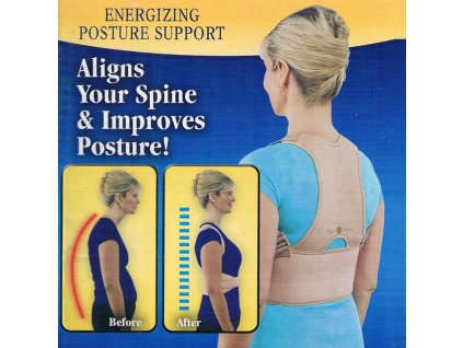 Unisex Adjustable Magnetic Therapy Posture Corrector Brace Shoulder Back Support Belt Royal Posture Back Support Brace