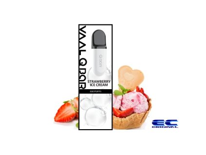 36250 vaal q bar by joyetech elektronicka cigareta 0mg strawberry ice cream
