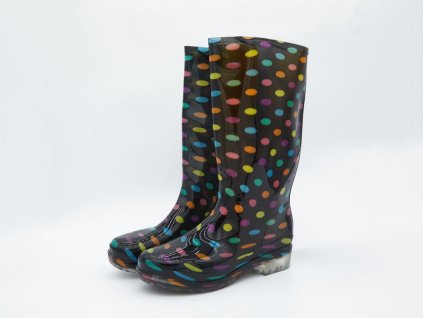 4694 holinky s barevnymi puntiky picolo v paru