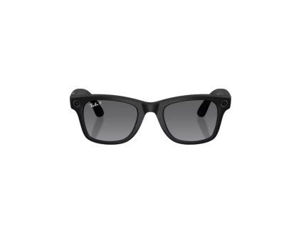RAY BAN META WAYFARER GREY POLAR GRAD SIZE 53