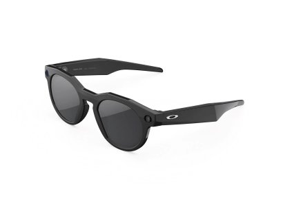 meta oakley meta hstn smart glasses black prizm black polarized