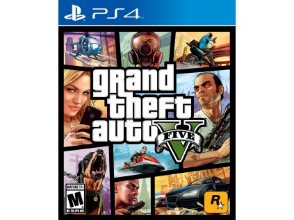 Grand Theft Auto V (GTA 5) Premium Online Edition (PS4)