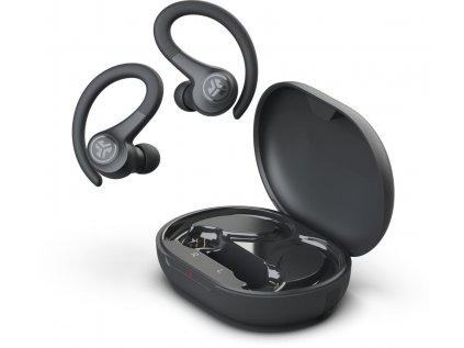 jlab go air sport true wireless headphones graphite