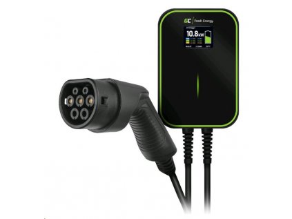Green Cell Wallbox GC EV PowerBox 22kW nabíječka s Typ 2 kabel for charging electric cars and Plug-In hybrids