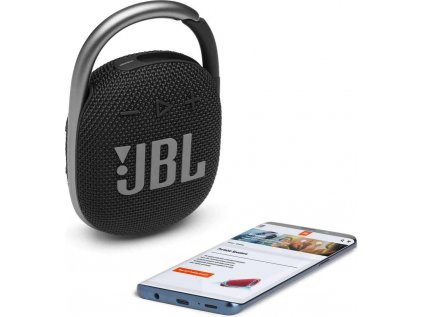 bezdratovy reproduktor jbl clip 4 black