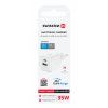 SWISSTEN SÍŤOVÝ ADAPTÉR GaN 1x USB-C 35W PD + 1x USB-A 27W QC BÍLÝ