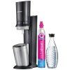 SodaStream Crystal 3.0 + skleněná láhev 0.615 L + bombička