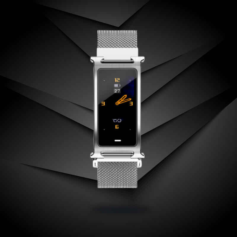 Smartomat Silentband 2 stříbrná