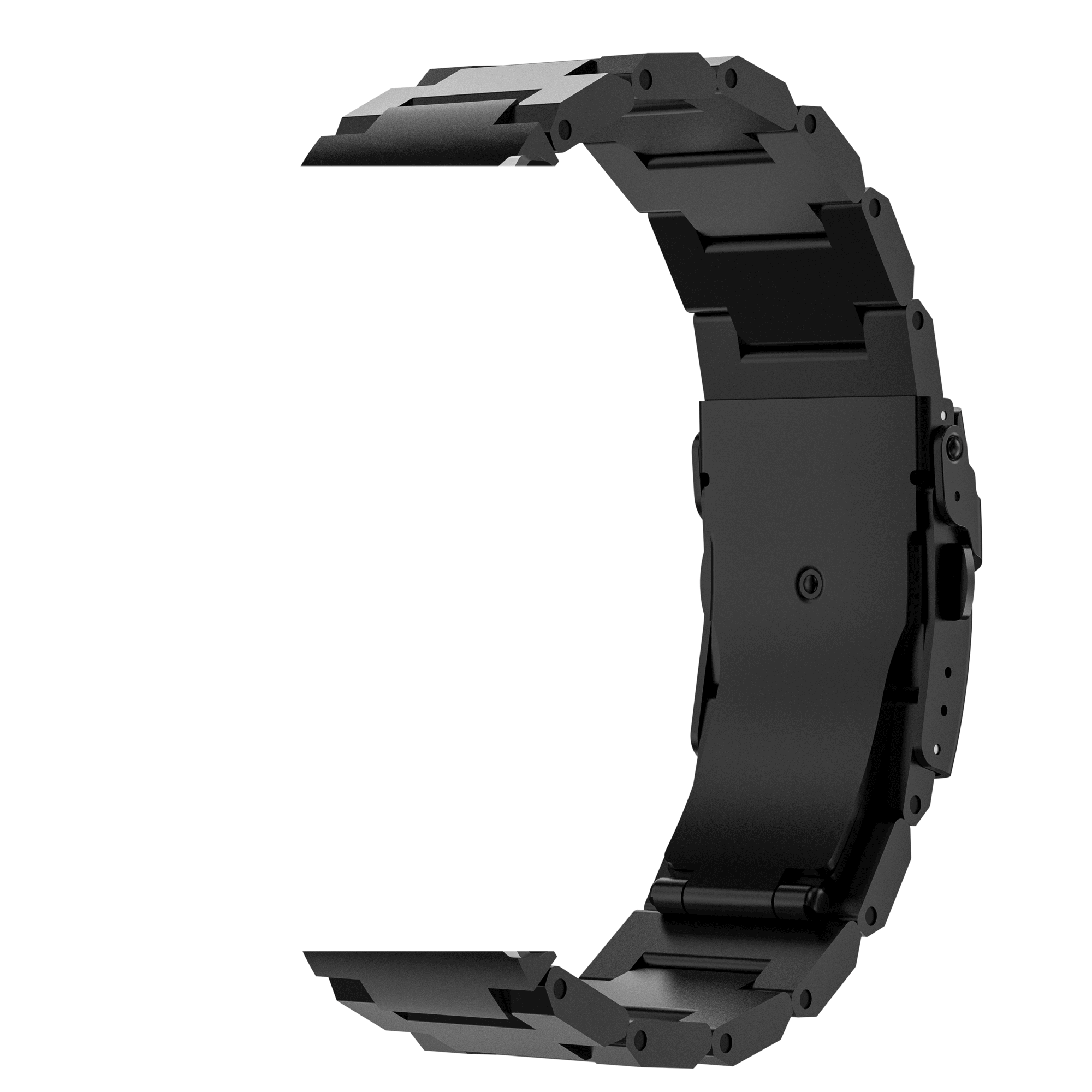 Řemínek ARMODD Titan GPS kovový černý (22mm)