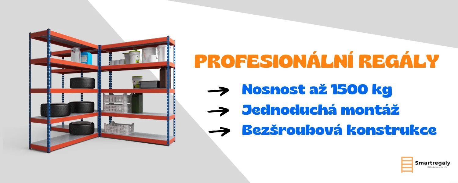 Profesionální regály - banner