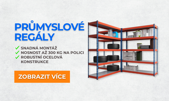Profesionální regály - banner