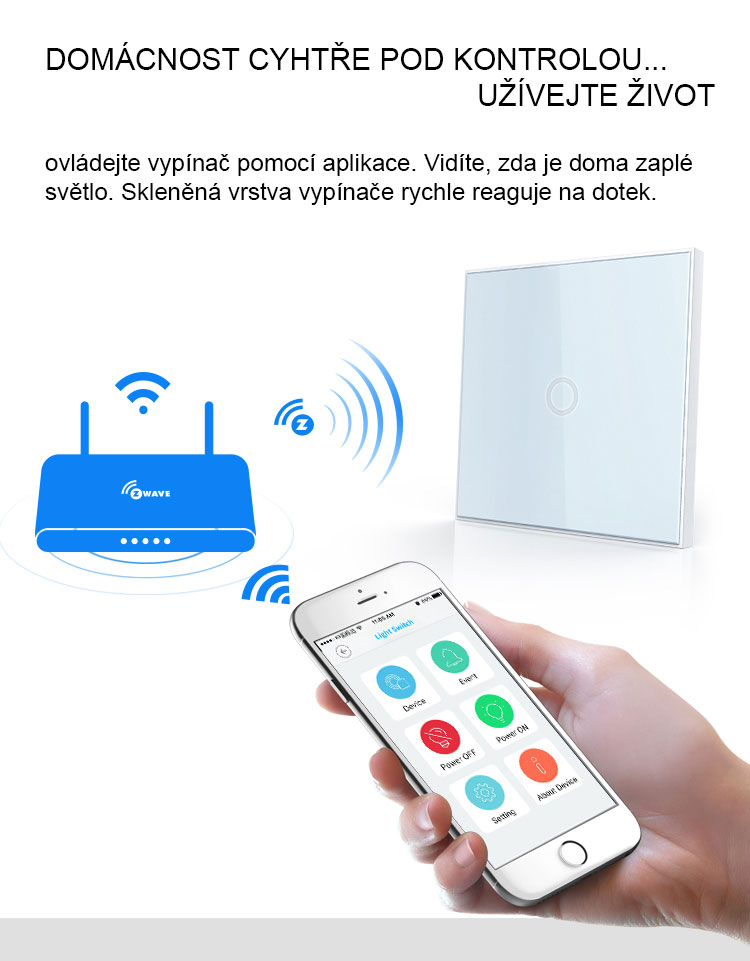 zwave-vypínač-grafika-1G-CZ