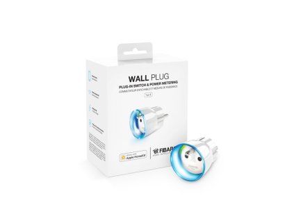 HomeKit inteligentní zásuvka - FIBARO Wall Plug Type E HomeKit (FGBWHWPE-102)
