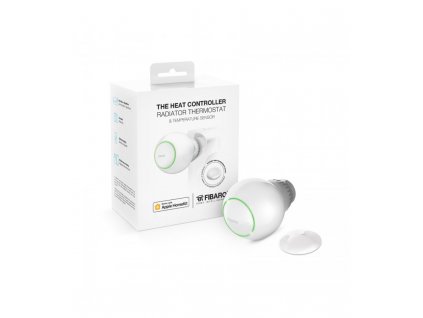 HomeKit termostatická hlavice s teplotním senzorem - FIBARO The Heat Controller Starter Pack HomeKit