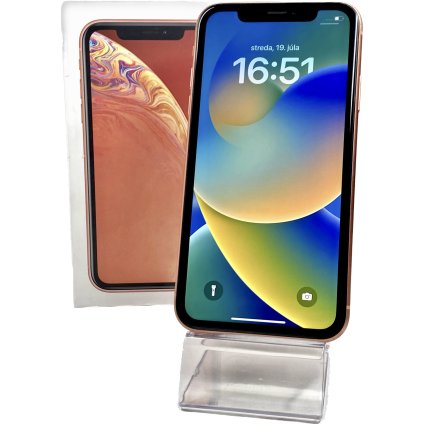 3869 7 apple iphone xr 64 gb coral 92 health baterie renovovaná