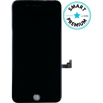 2149 apple iphone 7 plus lcd displej s dotykovou obrazovkou, dotyková podložka, ram černá, černá, smartpremium
