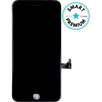 2185 1 apple iphone 8 plus lcd displej s dotykovou obrazovkou, dotyková podložka, ram, černá, černá smartpremium