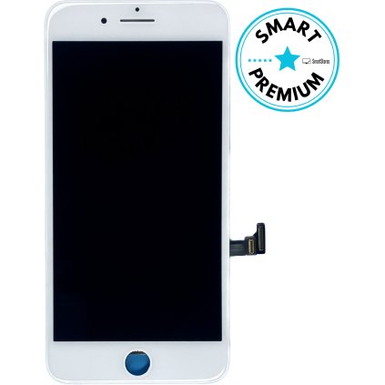 2188 1 apple iphone 8 plus lcd displej s dotykovou obrazovkou, dotyková podložka, ram, bílá, bílá smartpremium