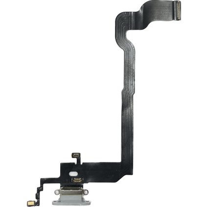 2251 apple iphone x nabijaci konektor mikrofon flex kabel cierny space gray