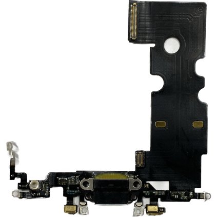 2752 apple iphone 8 se 2020 se 2022 nabijaci konektor mikrofon flex kabel red cerveny