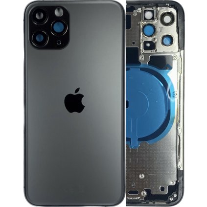 3078 2 apple iphone 11 pro max housing zadny kryt kozmicka siva space gray original material
