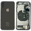 Apple iPhone X - Hátsó Ház, Akkufedél, Hátlap Kerettel (asztroszürke / Space Gray) - Eredeti Apple Original