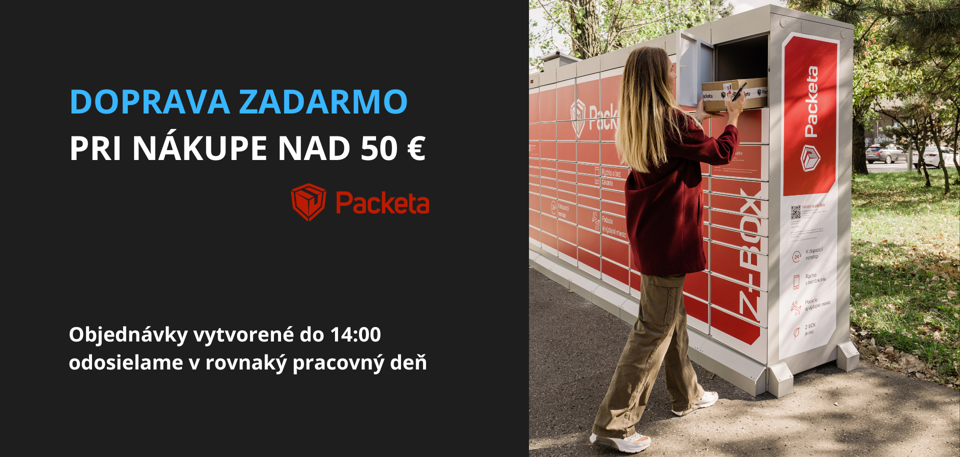 Doprava zadarmo