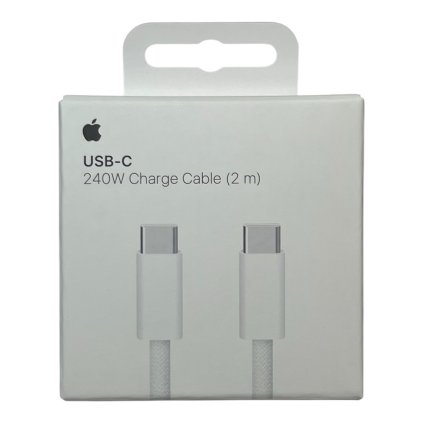 Apple 240W USB-C / USB-C dátový kábel opletený (2m) - Original Apple (Rozbalený tovar)