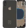 Apple iPhone XS Max - Housing / Zadný kryt (Čierny / Space Gray) - Original material