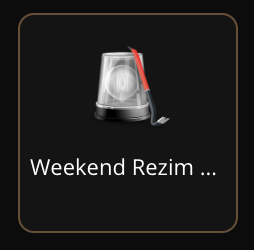 Weekend rezim a sviatky