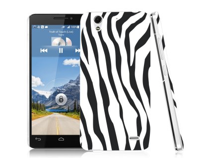 Pouzdro se zebřím vzorem pro Huawei Ascend G630