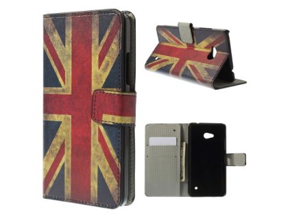 Pouzdro s britskou vlajkou pro Microsoft Lumia 640