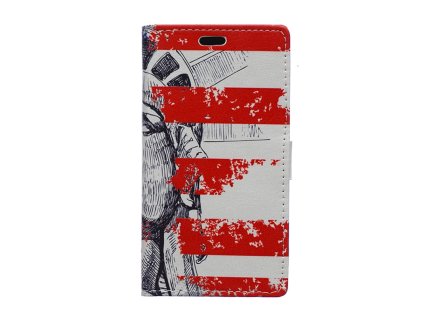Pouzdro se Sochou Svobody pro Huawei P8 Lite