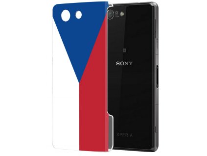 Plastové pouzdro TVC "vlajka ČR" pro Sony Xperia Z3