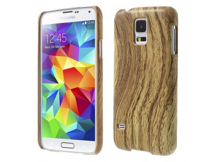 "Dřevěné" pouzdro pro Samsung Galaxy S5