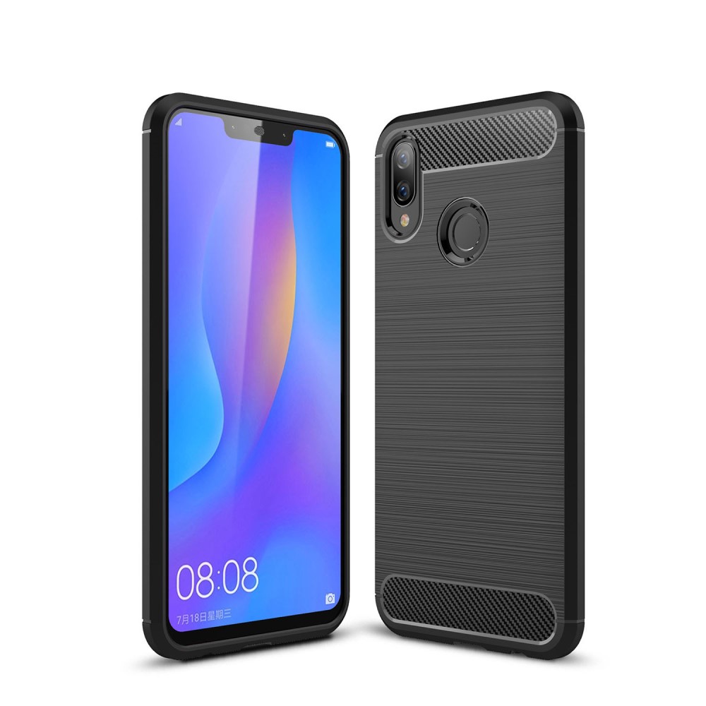 Pouzdro TVC Carbon pro Huawei Nova 3i Barva: Černá