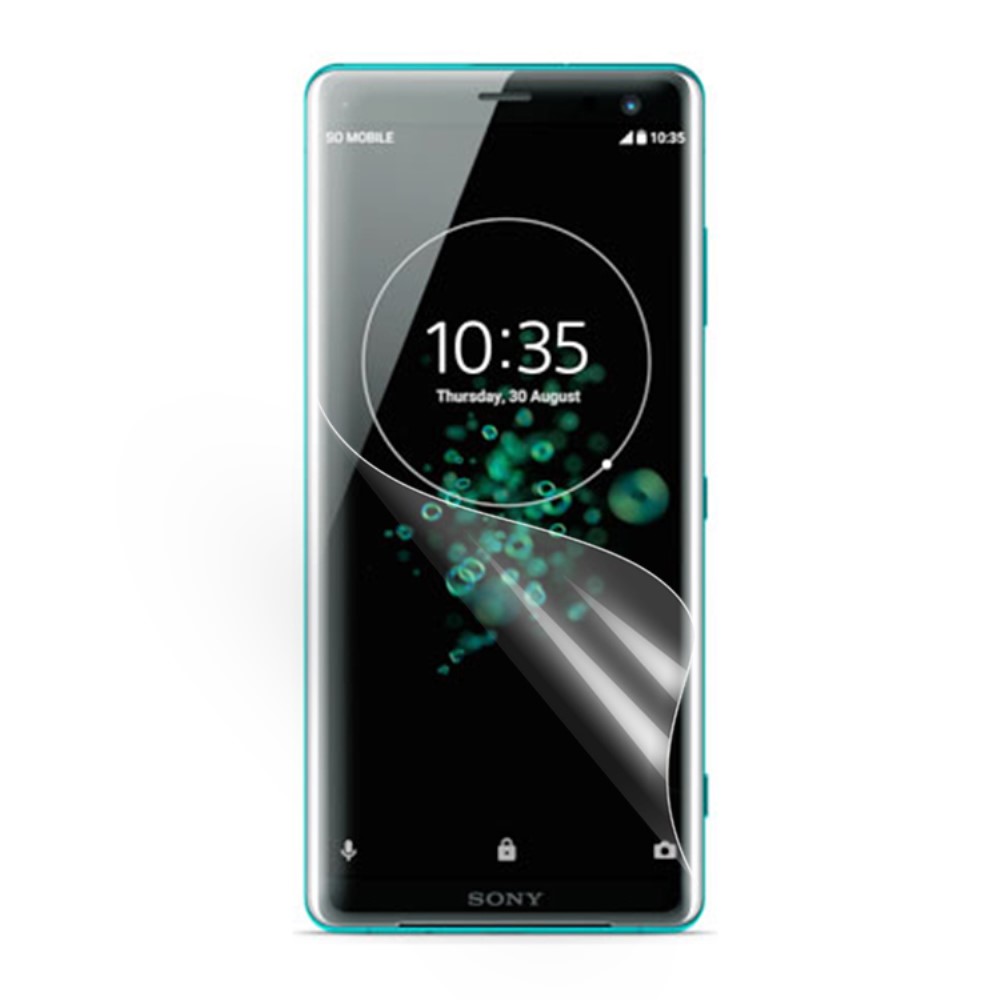 Čirá fólie TVC Screen Protector pro Sony Xperia XZ3 Krytí displeje: Nekryje celý displej