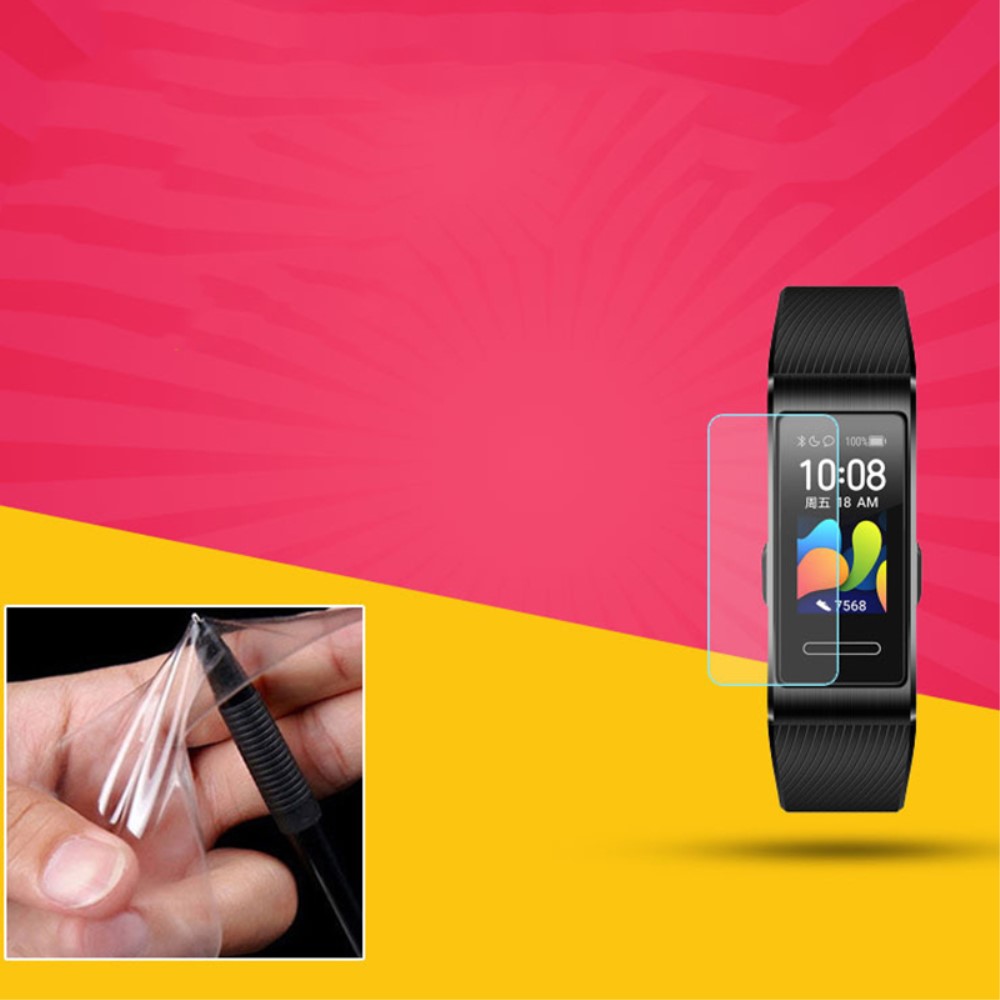 Čirá fólie TVC Screen Protector pro Huawei Band 4 Pro Krytí displeje: Nekryje celý displej