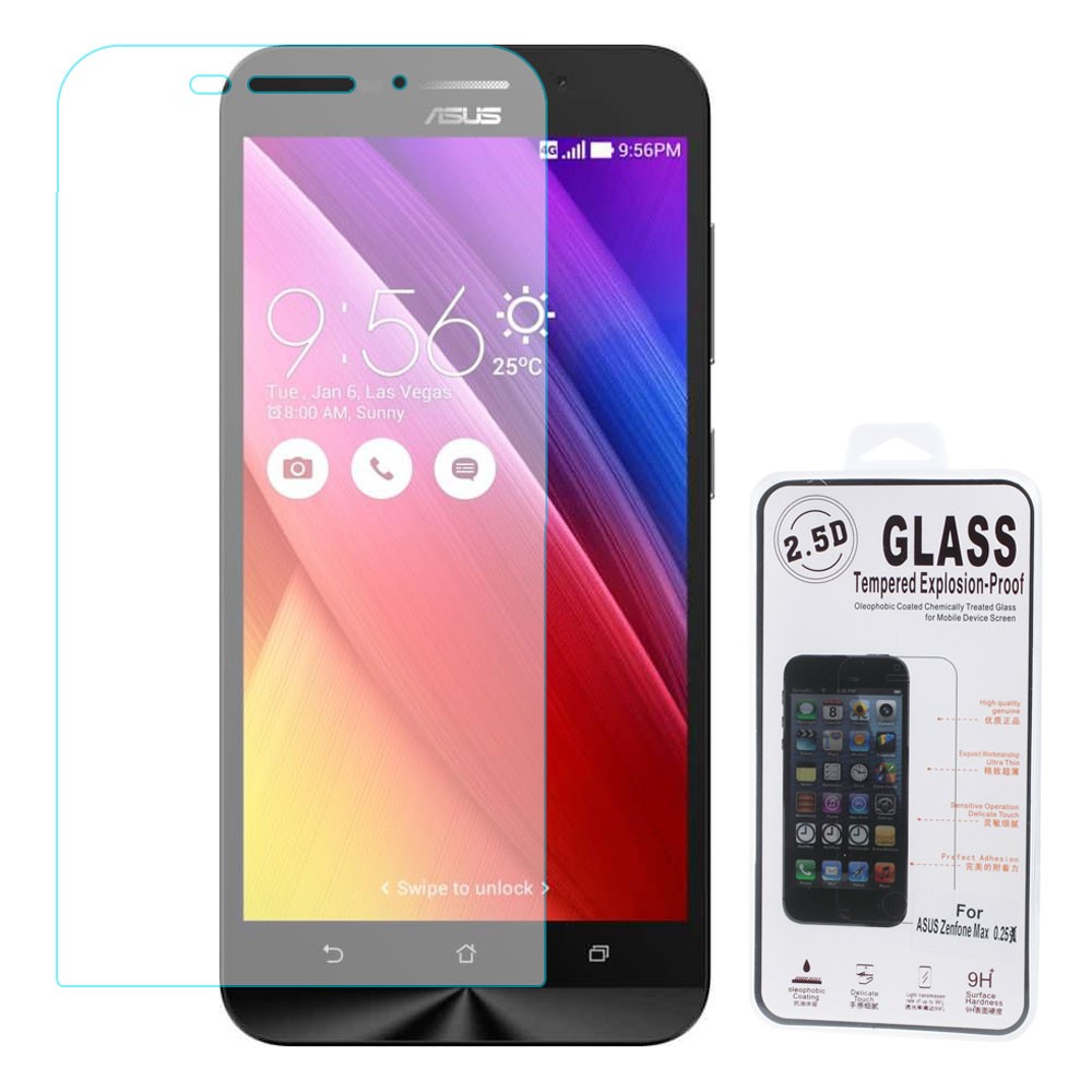 Tvrzené sklo TVC Glass Shield pro Asus ZenFone Max (ZC550KL) Krytí displeje: Nekryje celý displej