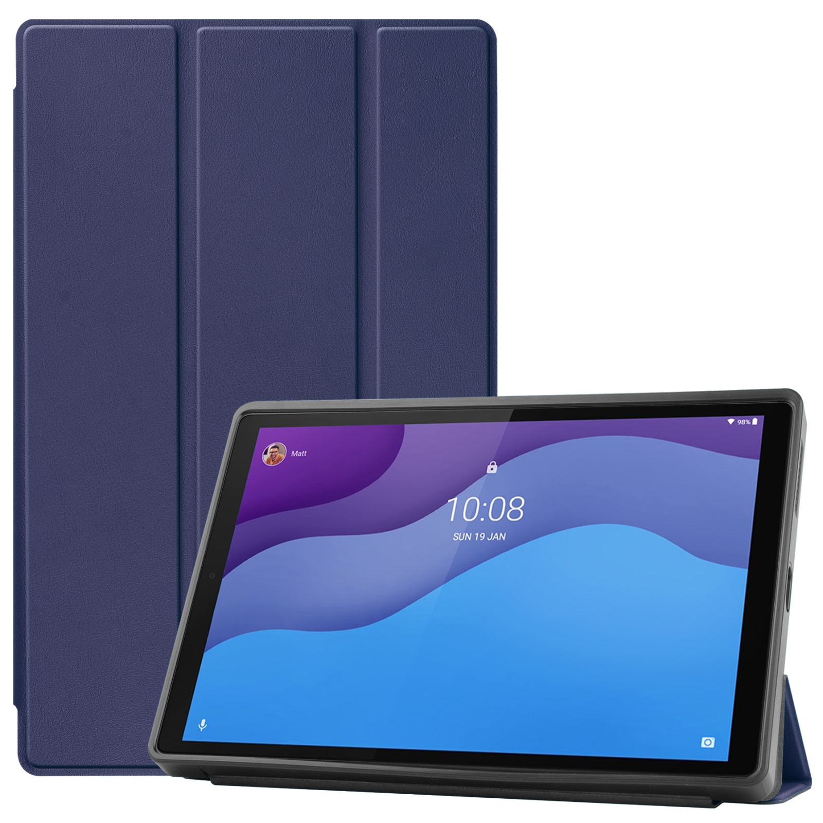 Pouzdro TVC Folio pro Lenovo Tab M10 HD 2. generace (TB-X306F / TB-X306X) Barva: Modrá