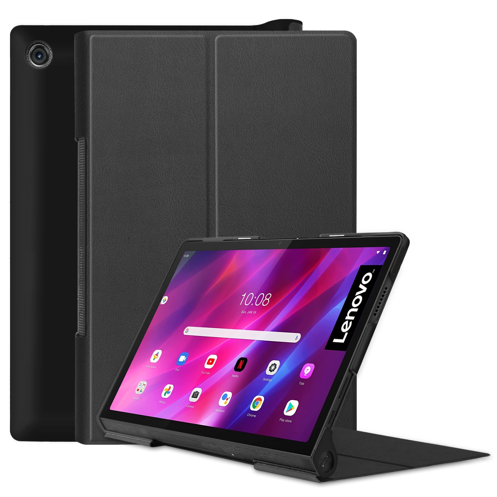 Pouzdro TVC Folio pro Lenovo Yoga Tab 11 Barva: Černá