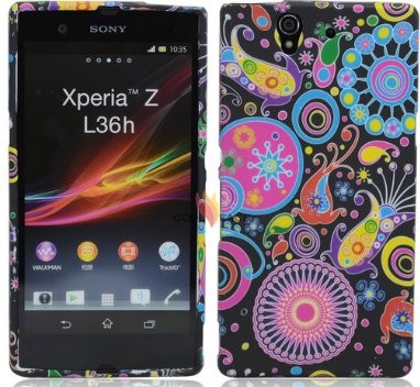 Pouzdro s moderním vzorem pro Sony Xperia Z