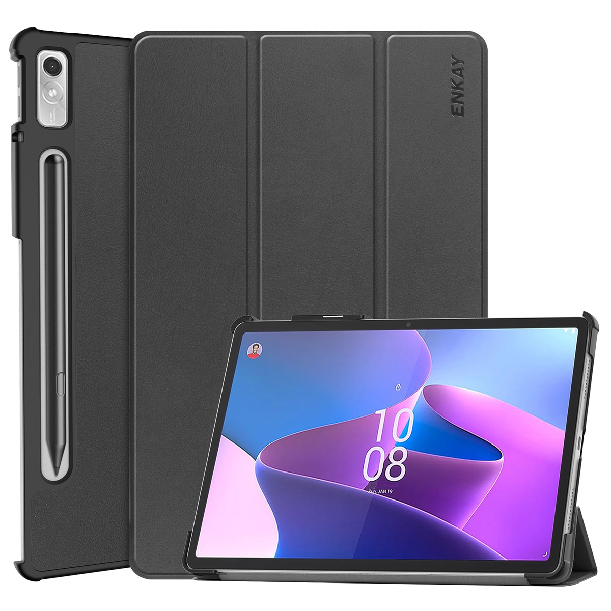 Pouzdro Enkay pro Lenovo Tab P11 Pro Gen 2 Barva: Černá